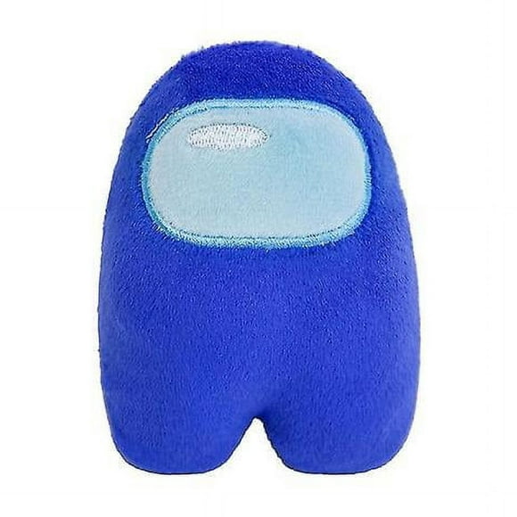 Compatible with Among Us Plush Space Werewolf Killing Game Doll Plush Toy Cute Doll Blue 20cm