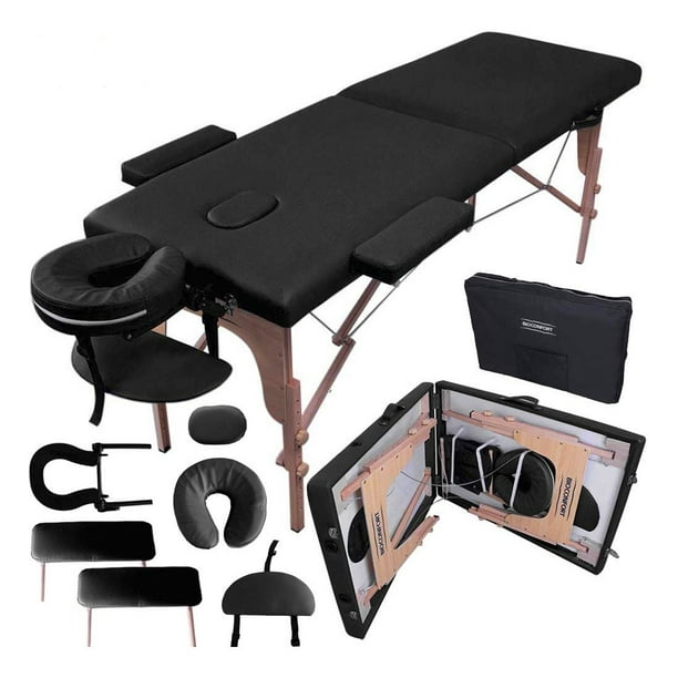 Cama para Masajes Profesional Plegable Nanofort Portatil con accesorios