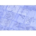thumbnail image 1 of Ahgly Company Indoor Rectangle Patchwork Blue Transitional Area Rugs, 4' x 6', 1 of 4
