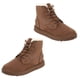thumbnail image 2 of EeaseMX 1 par de botas de nieve para estudiantes, botines cálidos para mujer, zapatos con cordones, botas de algodón, 2 of 8