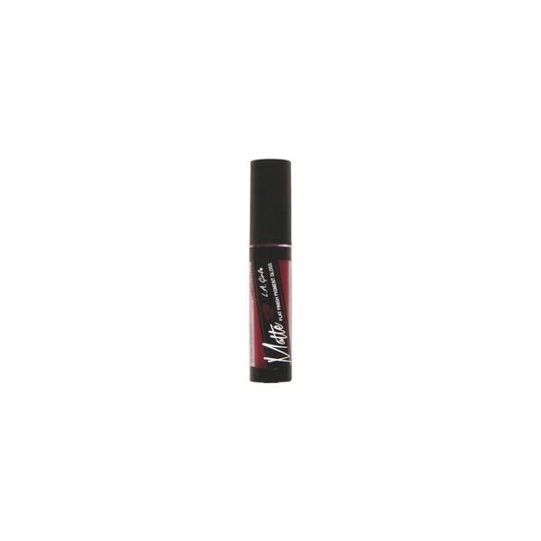 La Girl Matte Flat Finish Pigment Lip Gloss, Rebel
