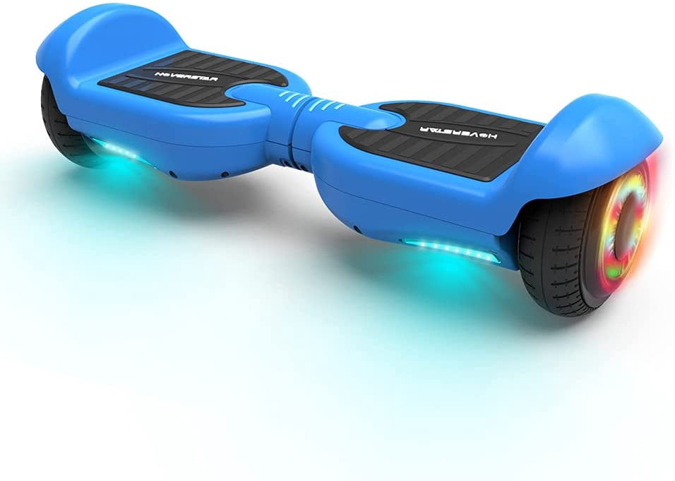 HOVERSTART Blutooth Hoverboard Two-Wheel Self Balancing Electric Scooter  with LED Flashing Wheels (Purple) | Walmart Canada