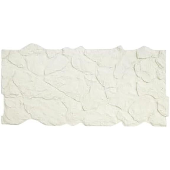 1-Pack 3D Stone Effect Wall Panels Faux Stone Wall Covering Panels for Interior and Exterior Decor PU Stone Veneer Siding Panels Cement Texture Thicker Accent for Home, Office$$Tools & Hardware Other