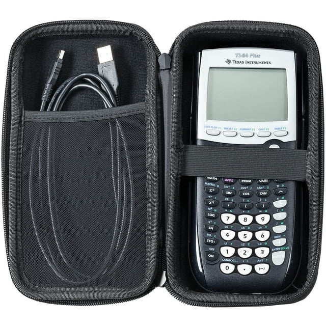 Funda para calculadora gráfica TI-84 Plus/TI-83 Plus. Ajuste Texas Instruments TI-84 Plus CE/TI-83 Plus CE. + Más. Bolsillo de malla