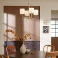 thumbnail image 4 of 52504BNB Kichler Lighting Ali - 4 Light Chandelier In Traditional Style-19.5 Inches Tall and 20 Inches Wide-Brushed Natural Brass Finish, 4 of 6
