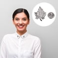 thumbnail image 4 of 1pc Maple Leaf Brooch Personalized Suits Pin Versatile Clothes Decorative Pin, 4 of 6
