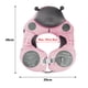 thumbnail image 5 of Anillo de natación Mambobaby Flotador de natación para bebé lindo Flotador de natación para bebé no inflable Flotador de entrenamiento de natación suave, impermeable y agradable para la piel para 8-48 Mambobaby  Anillo de natación, 5 of 7