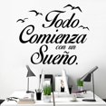thumbnail image 3 of Removable Art Vinyl Mural Home Room Decor Wall Stickers, 3 of 3