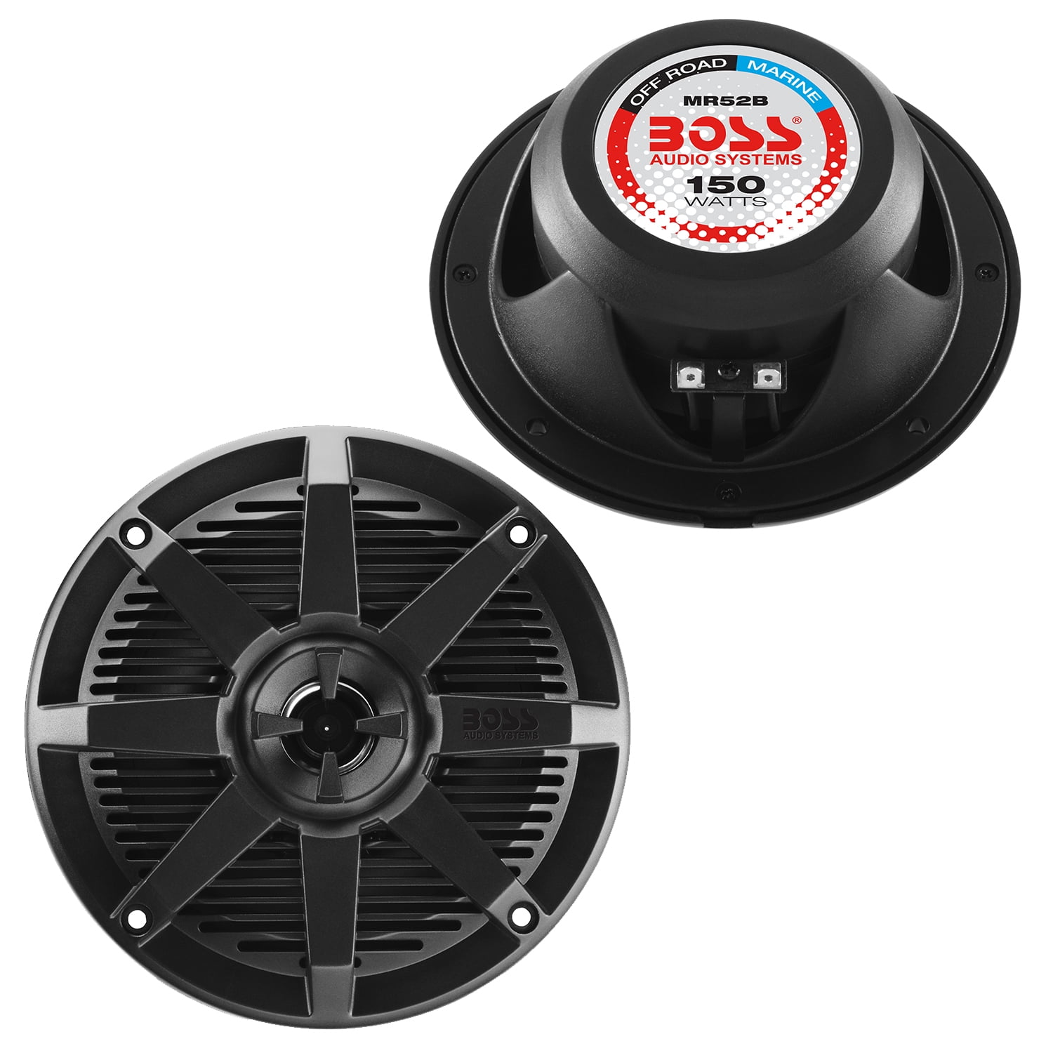 Sold in Pairs BOSS Audio MR690 350 Watt Per Pair Full Range 6 x 9 Inch 2 Way Weatherproof Marine Speakers