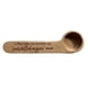 thumbnail image 2 of Cuchara medidora de madera para café con clip para bolsa - 1 cucharada para granos molidos y sello de frescura, 2 of 7