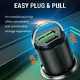 thumbnail image 5 of 100W Car Fast Charger, Super Compact 2-in-1 USB & Type-C Adapter with LED Light, Stable & Constant Charging, Universal Compatibility – Mobile Phones, Multipurpose Car Gadget & Daily Essential, 5 of 12