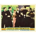 thumbnail image 2 of Hollywood Photo Archive 14x12 Gold Ornate Wood Framed with Double Matting Museum Art Print Titled - Thirty Day Princess - Lobby Card, 2 of 4