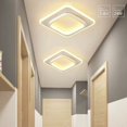 thumbnail image 5 of Lámpara colgante LED de estilo nórdico Estilo nórdico Easy Fashion lámpara colgante para balcón cocina dormitorio pasillo luz blanca cálida y fría 20W (luz cálida), 5 of 5