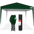 thumbnail image 3 of Best Choice Products 10x10ft Pop Up Canopy Outdoor Portable Adjustable Instant Gazebo Tent w/ Carrying Bag - Forest Green, 3 of 9