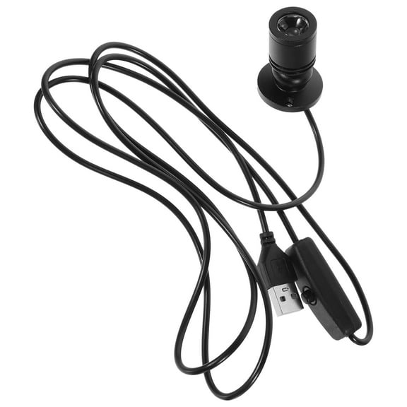 FENGGUIQU Black LED Spotlight for Indoor Cabinet Jewelry Display with Adjustable Stand