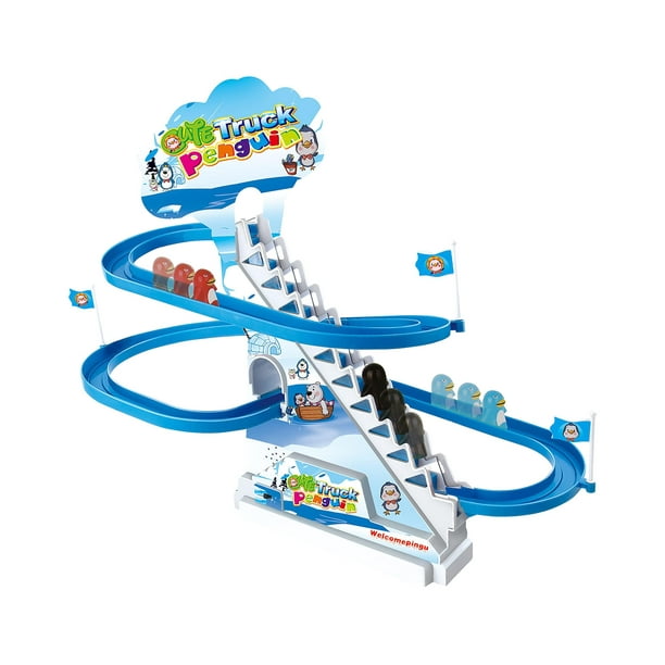 Juego de carreras de pingüinos ARSUK, juego de carreras Roller Coaster Track