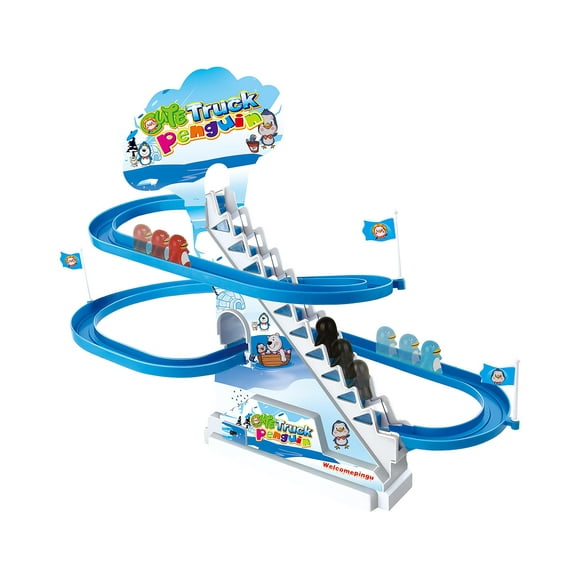 Juego de carreras de pingüinos ARSUK, juego de carreras Roller Coaster Track