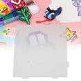 thumbnail image 3 of Transparent Geometric Pegboard Template Kids Children Toys for 2.6mm Perler Beads (Big Square), 3 of 4