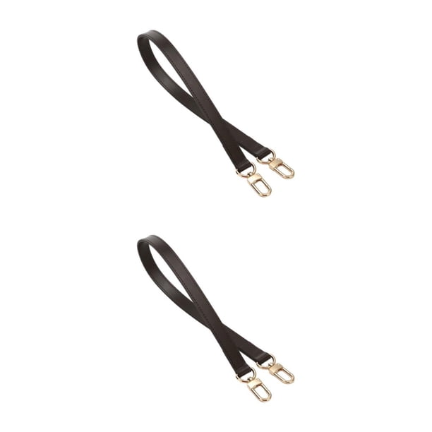 Qarigey Correa para bolsos de amplia aplicación y resistente para cada bolso Correas de repuesto para hombros cortos café 38 cm café 38cm 2Conjunto