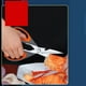 thumbnail image 5 of Tijeras de cocina multifuncionales Tijeras de cocina resistentes Tijeras de cocina de acero inoxidable Tijeras para carne Tijeras para cortar pollo en el frigorífico, 5 of 8