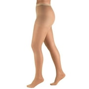 Truform Sheer Pantyhose: 15-20 mmHg, Beige, Medium