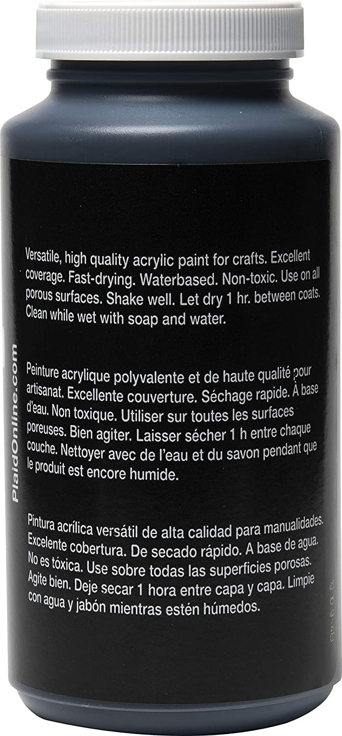Apple Barrel Acrylic Paint in Assorted Colors (16 Ounce), 21148 Black •  Welcome to 's Heavy Equipment parts directory