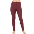 thumbnail image 2 of Fruit of the Loom Women's and Women's Plus Long Underwear Waffle Thermal Bottoms, 2-Pack, 2 of 9
