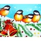 thumbnail image 1 of Pintura de diamante (DE5140) pájaro de Navidad 5D DIY cuadrado Festival decoración mosaico Kit 45x60cm FLhrweasw Nuevo, 1 of 1