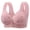 Light Pink, variant on Bras for Women Full Coverage Front Large Size No Ring Gathering Anti Sagging Fixed Cup Vest Style Cover Comfortable Push Up Bra