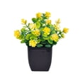 thumbnail image 2 of Ke1Clo Artificial Potted Plant, Small Fake Succulent Bonsai, 6.7 Inch Plastic Desktop Greenery for Home Office, No Maintenance Simulated Plant Decor, 2 of 6