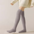 thumbnail image 6 of Besolor Thigh-High Fuzzy Socks for Women Soft Warm Long Cozy Slipper Plush Winter Over the Knee Socks Christmas Gifts, 6 of 9