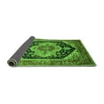 thumbnail image 2 of Ahgly Company Indoor Rectangle Geometric Green Traditional Area Rugs, 2' x 5', 2 of 4