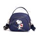 thumbnail image 3 of Snoopy-Bolso cruzado con cremallera para mujer, bandolera pequeña con dibujos animados, para teléfono móvil, regalo de moda, 3 of 5