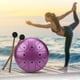 thumbnail image 4 of Tambor de lengua tambor de mano portátil con bolsa C clave para principiantes yoga educación musical meditación ANGGREK Otros, 4 of 8