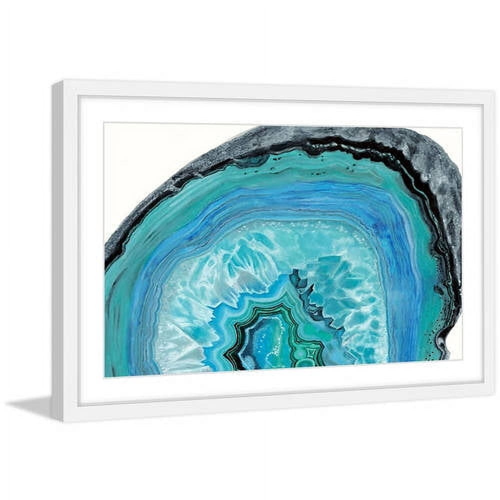 "Agate Studies II" Framed Painting Print