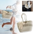thumbnail image 1 of Home Textile Storage Stylish Handheld Rope Bag With Lace And Buckle Versatile For Indoor And Outdoor Use Perfect For Shopping And Travel, 1 of 7