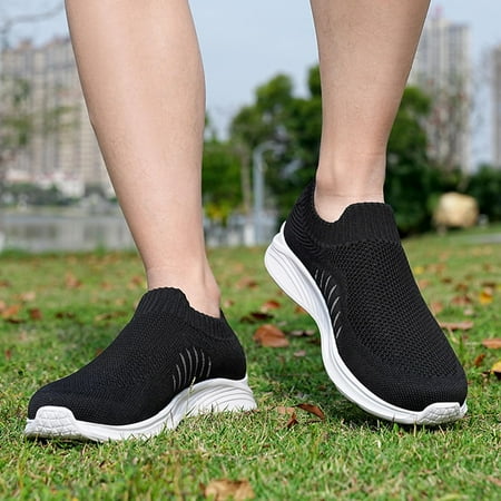 

WOXINDA Gentlemen Shoes Summer Plus Size Lightweight Comfort Shoes Sneakers Non Slip Casual Running Shoes