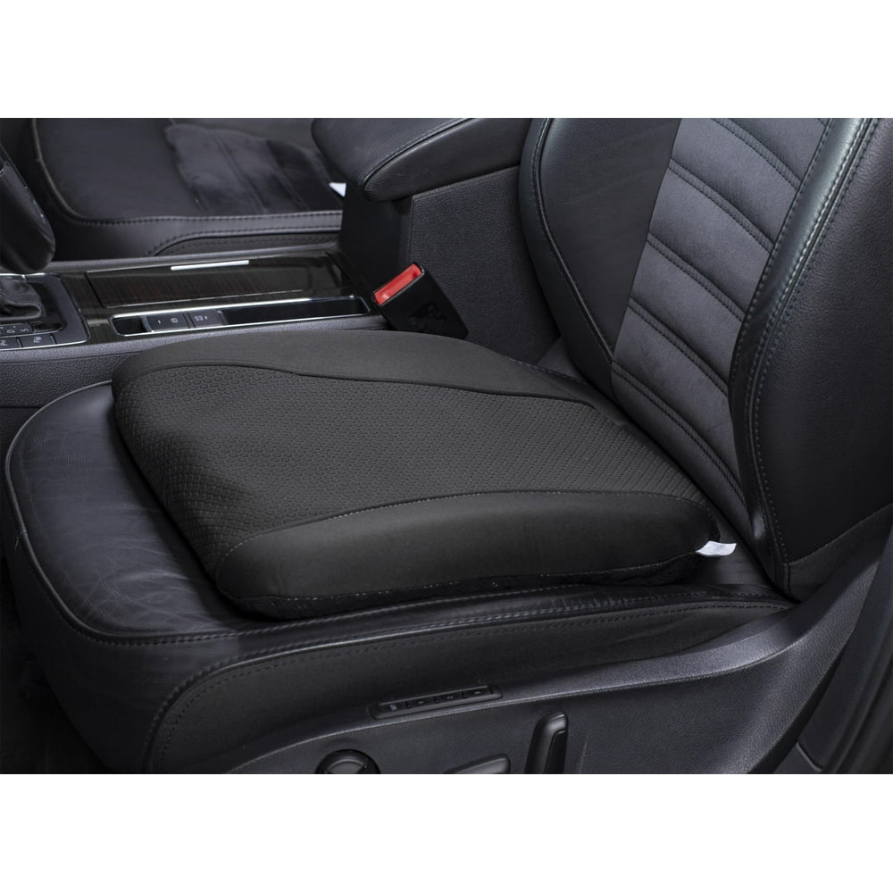 Auto Drive 1PC Seat Cushion Memory Foam Black Universal Fit Walmart