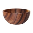 thumbnail image 2 of 4x Ensaderas Taldas a Mano de Madera, Perfectas para Comida, Nueces, Aperitivos, Postres, Decoración de Vajil de perfecl Ensaladera, 2 of 8
