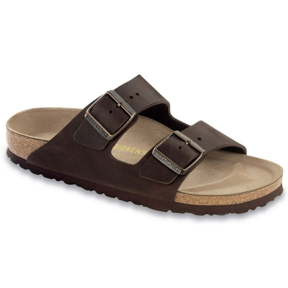 Birkenstock Unisex Arizona Sandal,Habana Oiled Leather,39 M EU