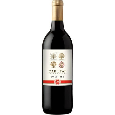 Oak Leaf Vineyards Sweet Red Wine, 750 mL