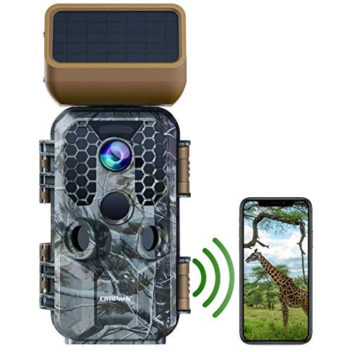 solar powered wifi trail camera