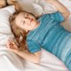 thumbnail image 5 of Balery Teal Turquoise Fluid Stripes Conjunto de Pijama Infantil de Manga Corta con Estampado – Ropa de Dormir de Algodón Suave-3X-Large, 5 of 6