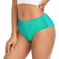thumbnail image 2 of Fotbe Turquoise Light Blue Calzones Estampados para Mujer – Ropa Interior de Algodón, Cómoda, Suave y Elástica-Large, 2 of 6