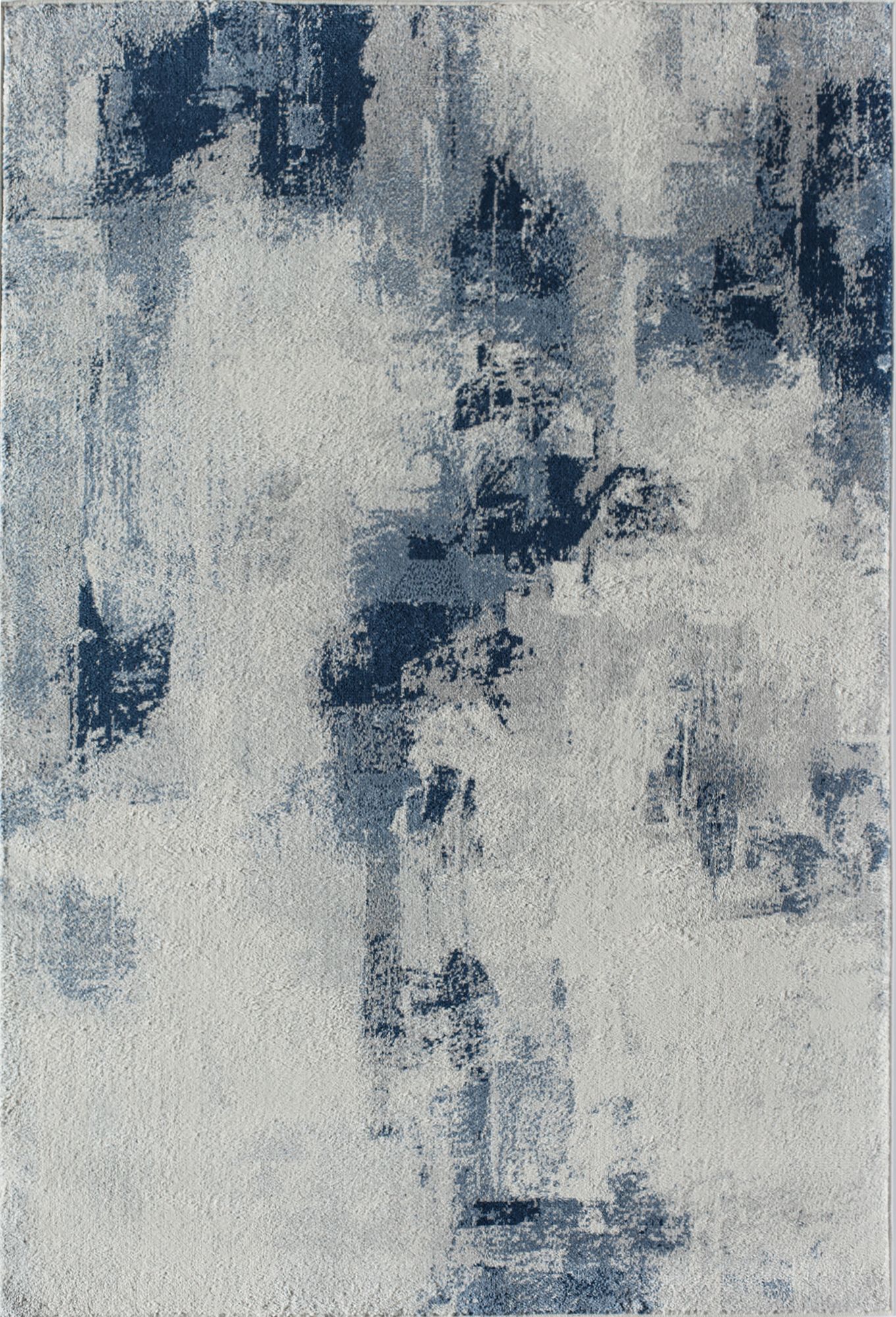 Rugs America Gallagher GL45A Tonal Blue Vintage Transitional Area Rug, 2'6"x8'