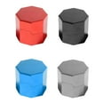 thumbnail image 2 of Octagonal Chalk Holder Pool Snooker Chalk Carrier Case Storage Case Pool Table Accessories Cup Portable Billiard Cue Tip Chalk Red, 2 of 6