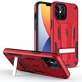 thumbnail image 1 of Zizo Transform Series for iPhone 12 / iPhone 12 Pro Case - Rugged Dual-layer Protection with Kickstand - Red, 1 of 6