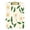 Gold, variant on Flowers Daisy Pattern 12.5x9in Clipboard, Durable Acrylic with Metal Clip and Wall Hook for Office or Classroom