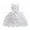 White, variant on Gyratedream Girl Sleeveless Embroidery Dresses Princess Pageant Dresses Ruffles Lace Party Wedding Ball Gowns