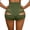 Army Green-A, variant on Women's Cut Out Yoga Shorts Booty Butt Lifting Scrunch Shorts High Waisted Workout Gym Active Hot Pants Light Blue-A XL(XL)